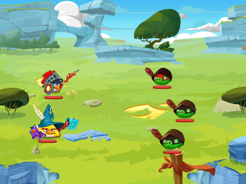 Illustration for article titled How The Turn-Based Angry Birds RPG Works